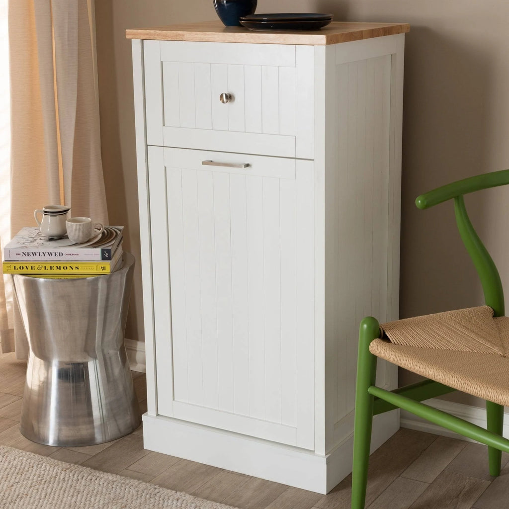 White Contemporary Kitchen Cabinet K392539