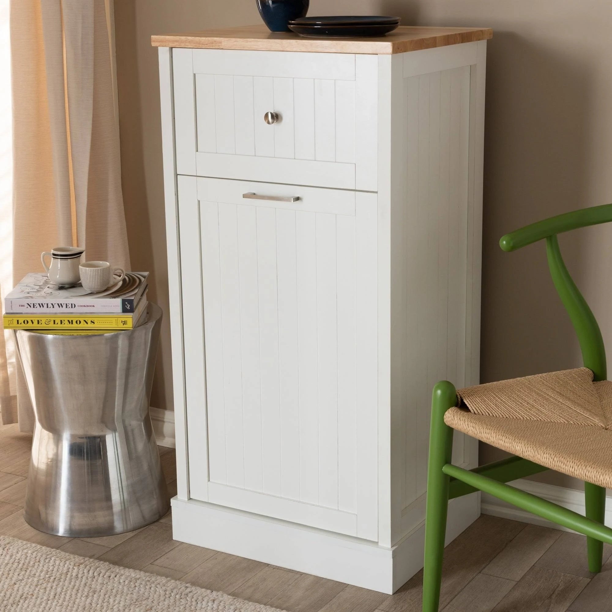 White Contemporary Kitchen Cabinet K392539