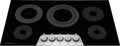 Black Stainless Steel Electric Cooktop O80837