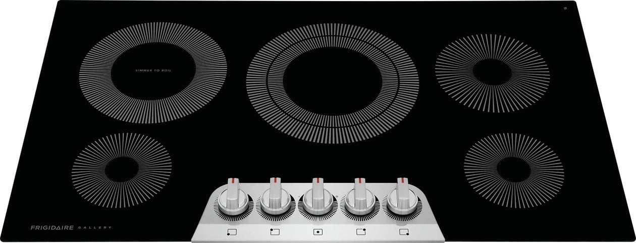 Black Stainless Steel Electric Cooktop O80837