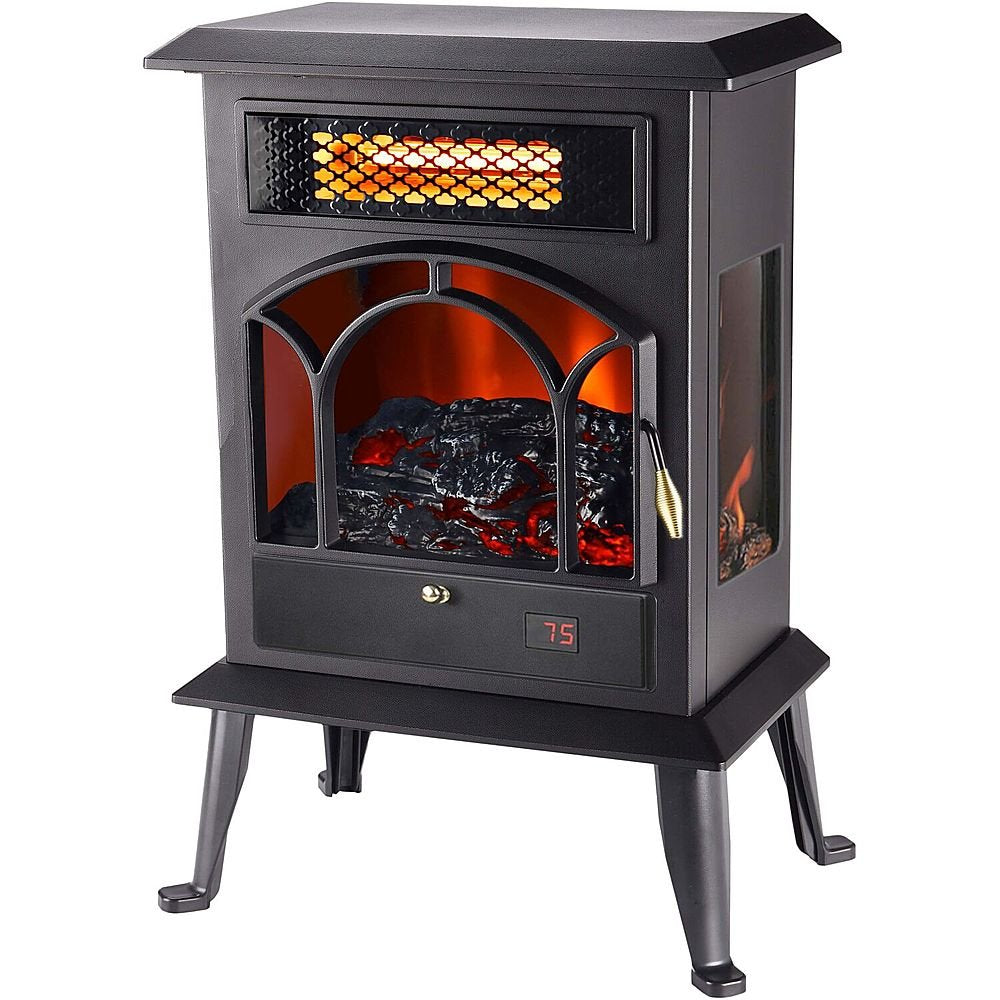 Black Infrared Stove Heater F27668