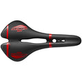 Black-Red Wide Carbon Saddle X70873