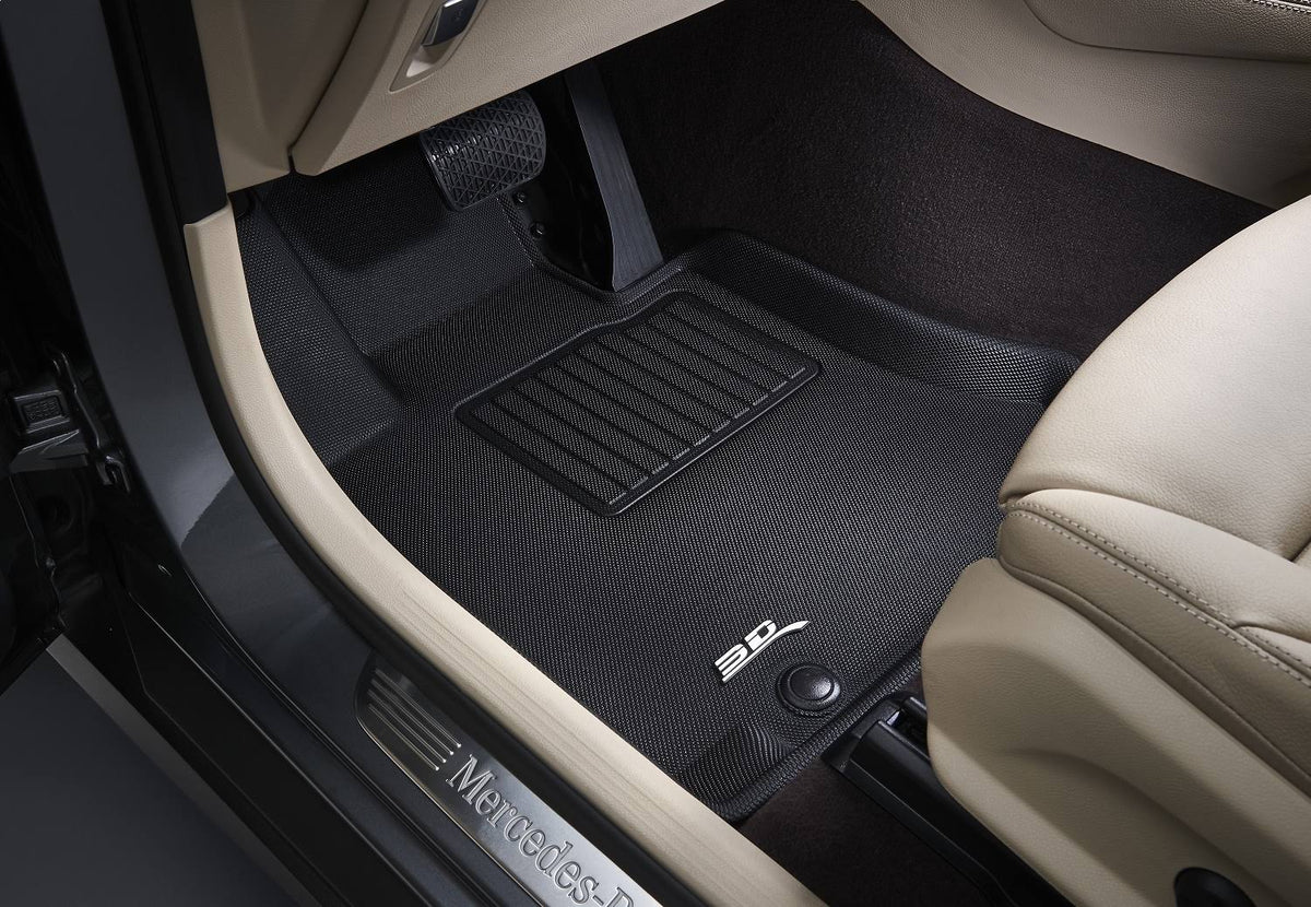 Black Front Row Floor Mat A2445