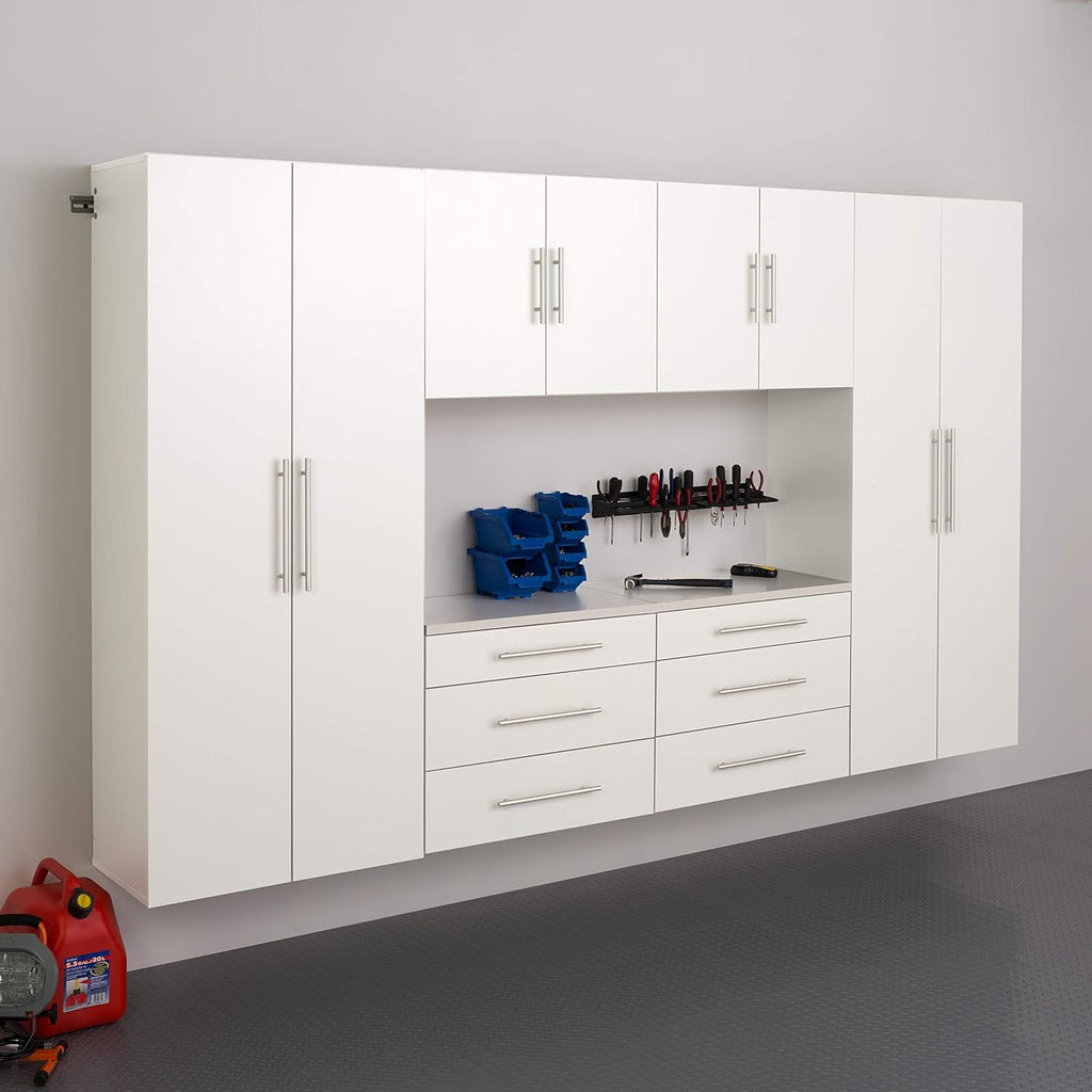 White 3 pc Storage Cabinet J863385