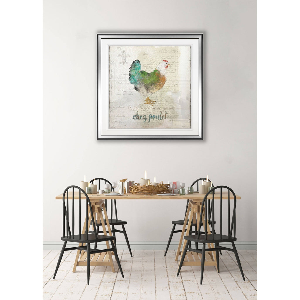 Framed Giclee Print 38 x 38 M28215