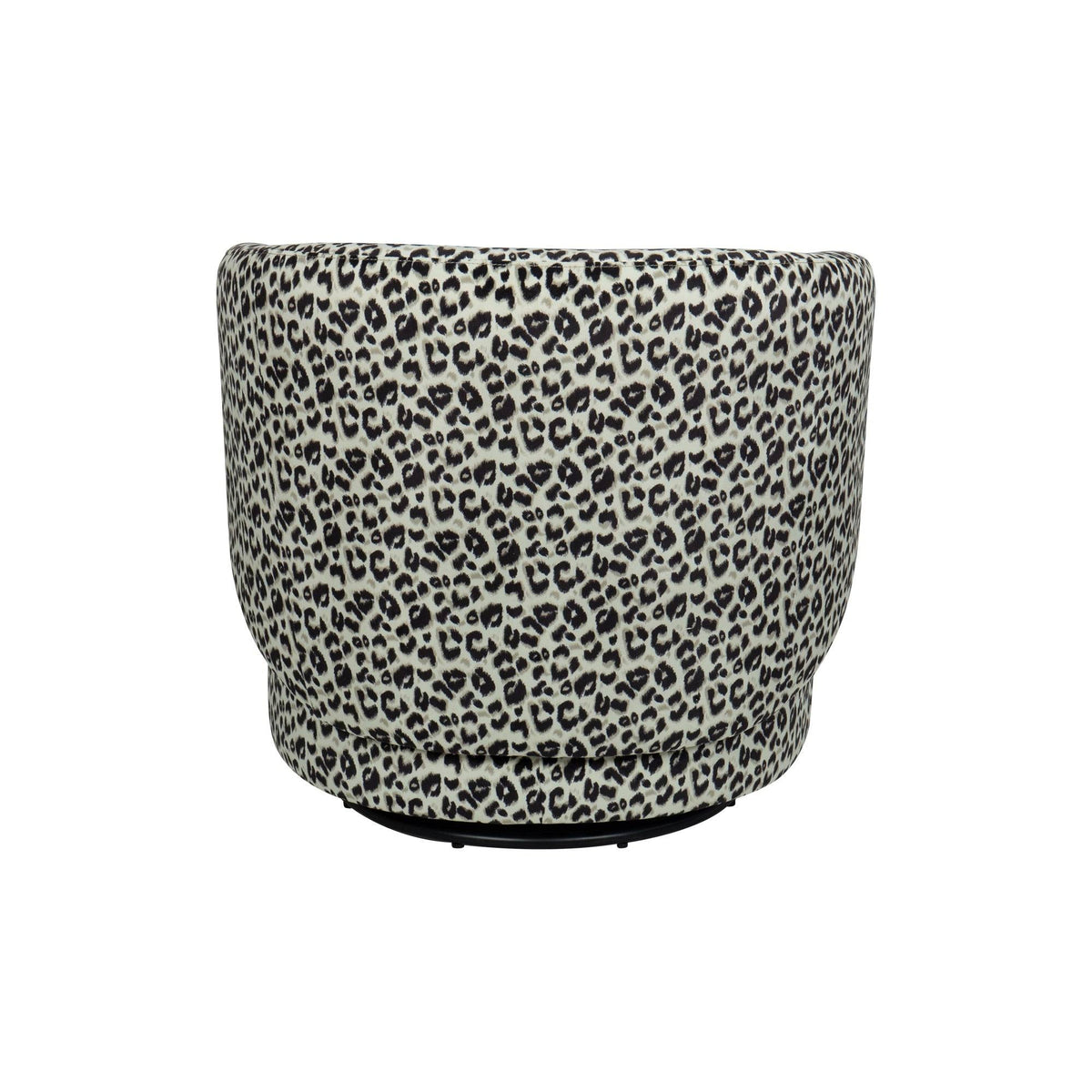 Leopard Swivel Barrel Chair T37569