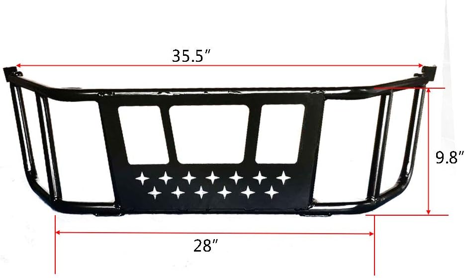Steel Rear Back Enclosure for Talon 1000X 1000R 1000X-4 (Black) Z235