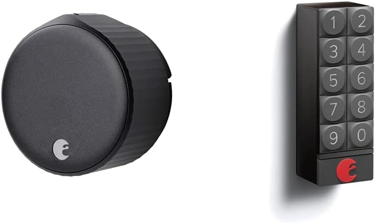 Matte Black Smart Lock V966