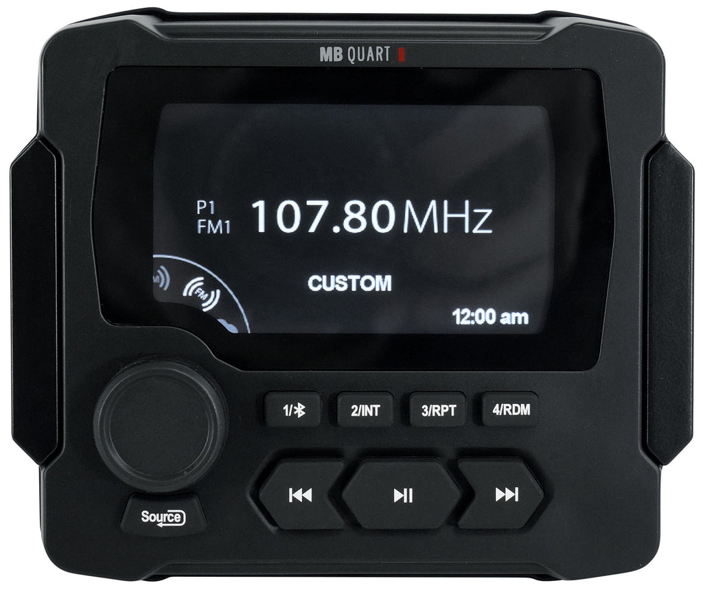 Marine Receiver with Bluetooth and 4 6.5" LED Speakers A51104