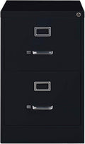 Black 2-Drawer Vertical File Cabinet F321187
