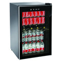 Black Freestanding Beverage and Wine Refrigerator U901