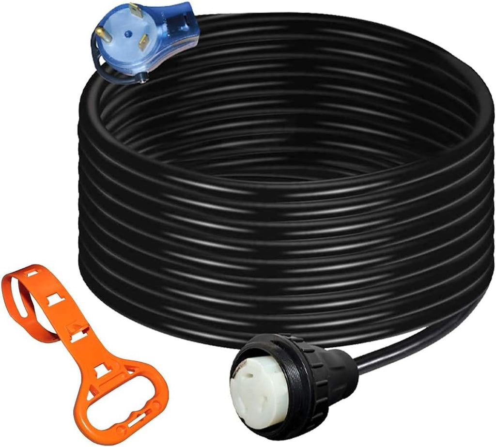 30 Amp RV Power Extension Cord, 100Ft Z183