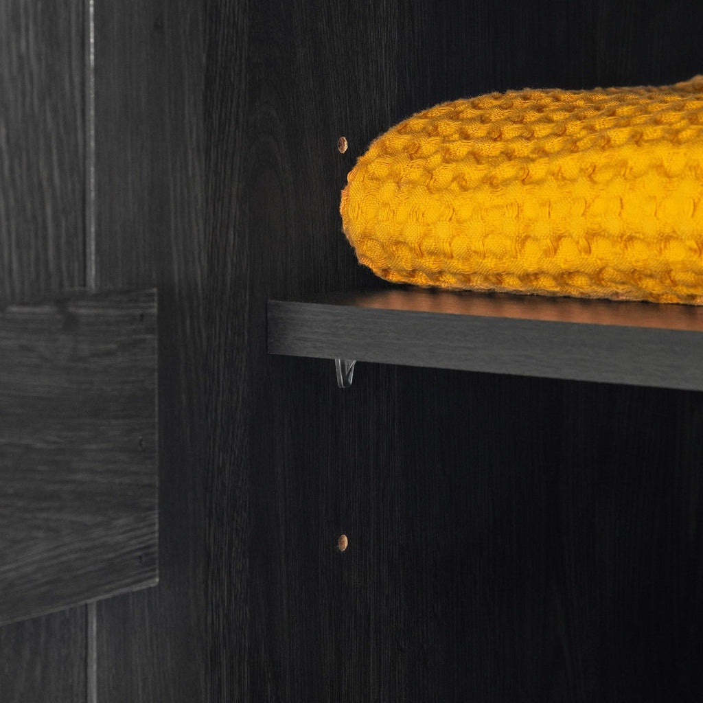 Gray Oak Wardrobe Armoire V425552