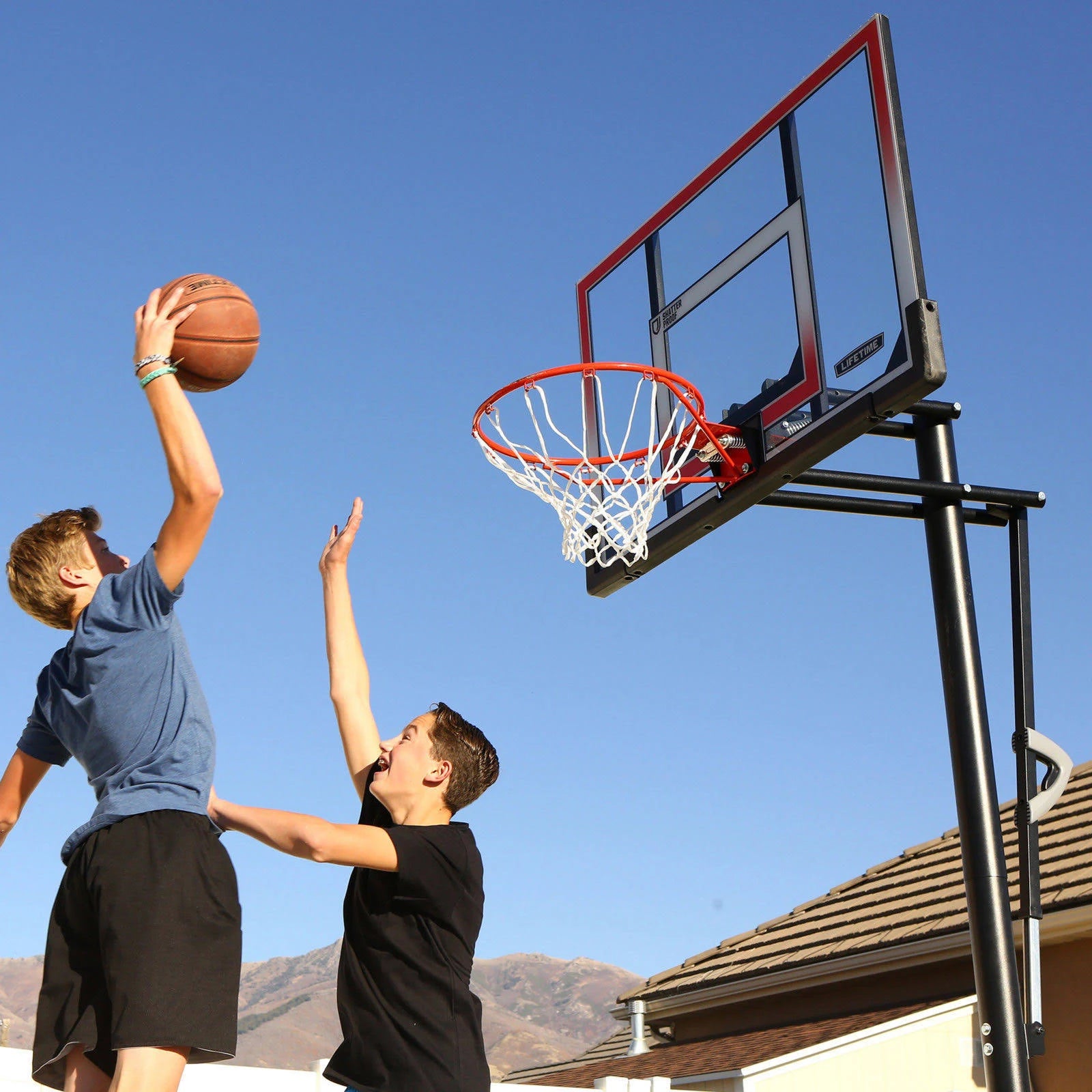 Ground Basketball System P7844