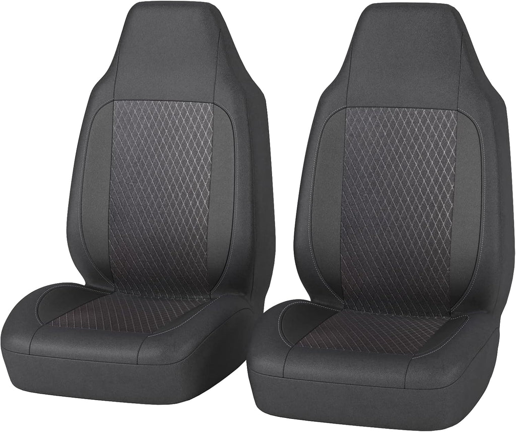 Black and Gray Waterproof Neoprene Car Seat Cover Y69224
