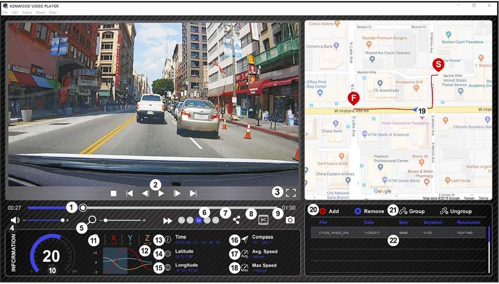 Dash Cam and Rear Cam Package A87653
