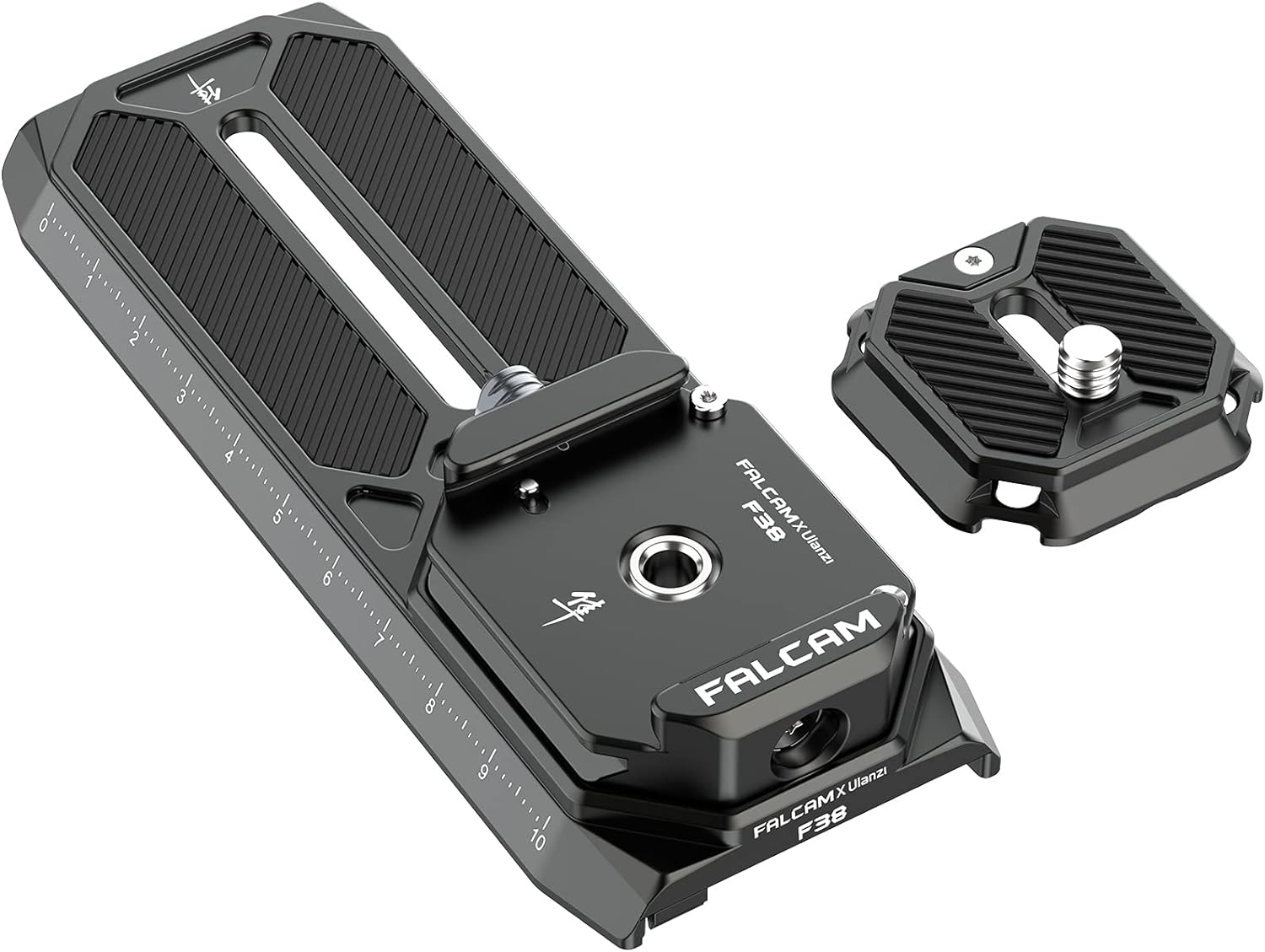 F38 Camera Quick Release System with 38mm Arca-Type Anti-Deflection QR Plate, Pack of 2 U9118