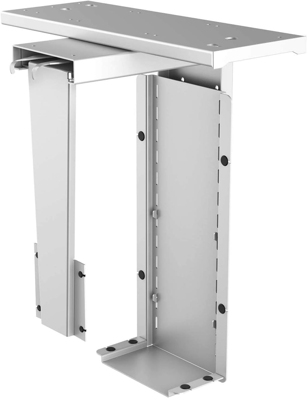 Under Desk Mount CPU Holder Solid Steel Computer Tower Holder Pack of 2 K8880