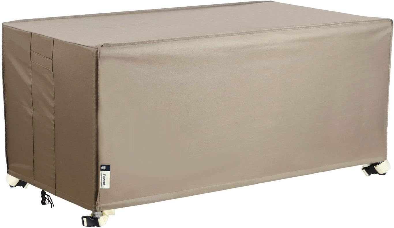 Waterproof Heavy Duty Outdoor Storage Box Cover with Straps and Handles Z423130