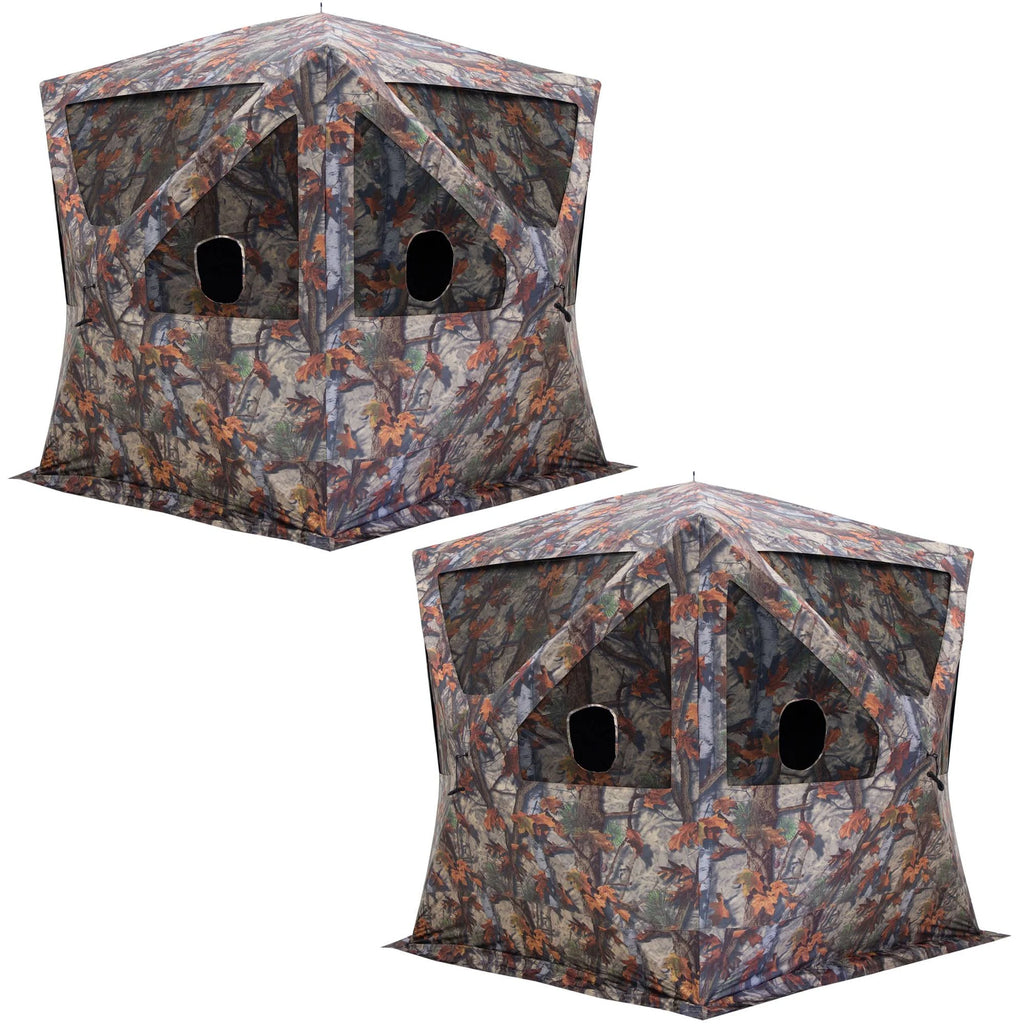 2 Pack Pop Up Ground Hunting Blind Z7692