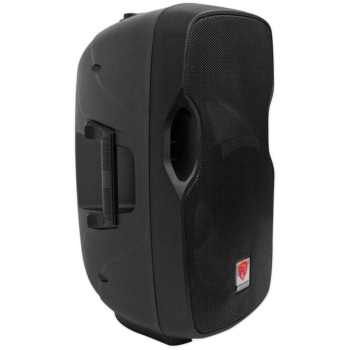 12x22 Powered 600W DJ PA Speakers with Bluetooth and Stands C5391