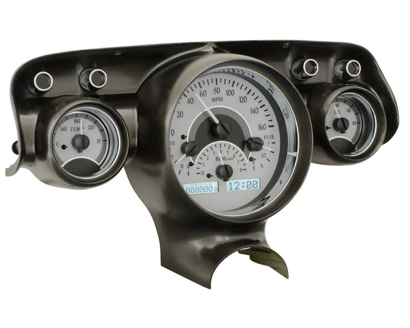 1957 Chevrolet Silver Alloy Style Face White Display Z780