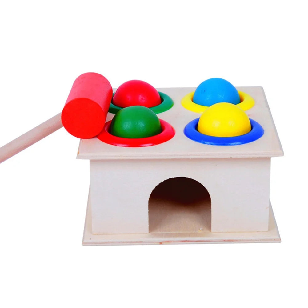 Wooden Hammer Balls Early Learning Game A901678