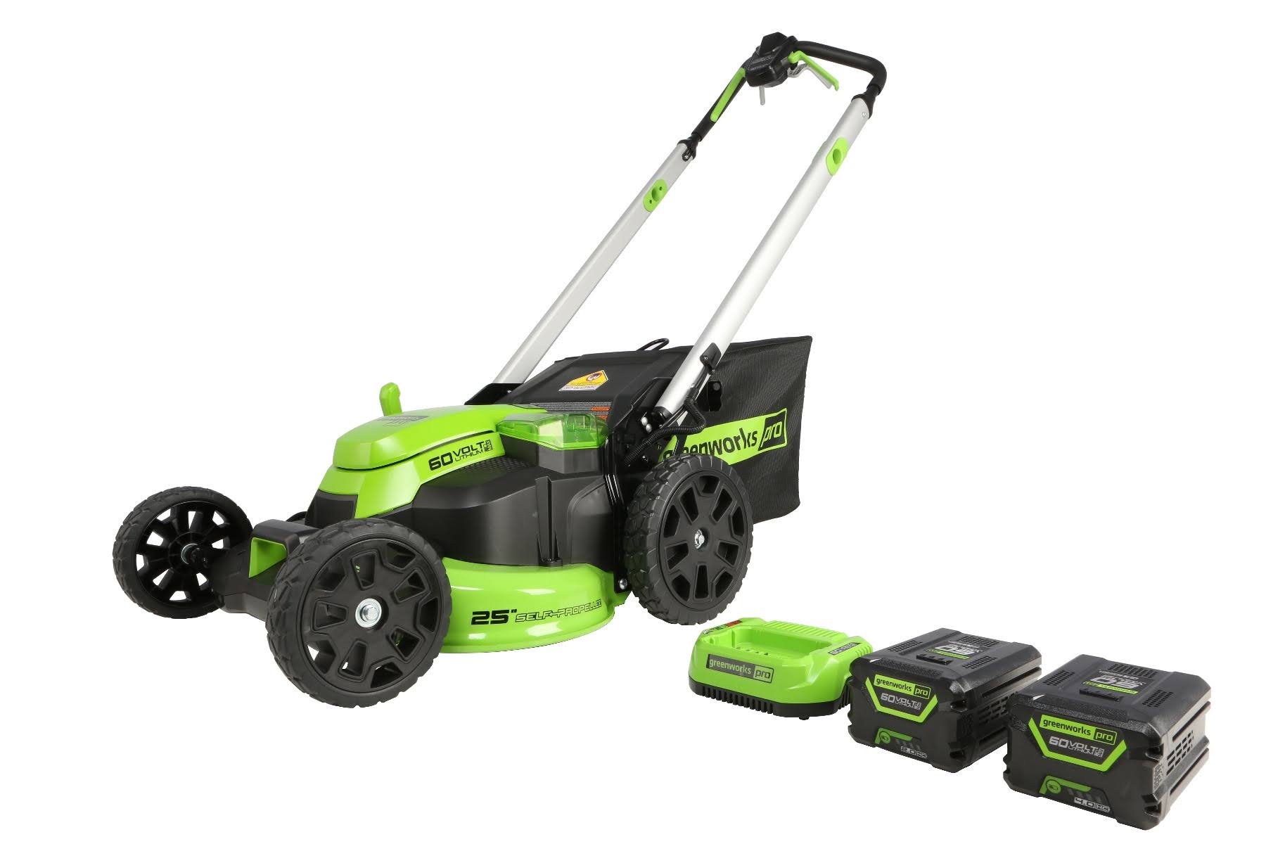 Cordless Electric Self-Propelled 25-in Lawn Mower R607