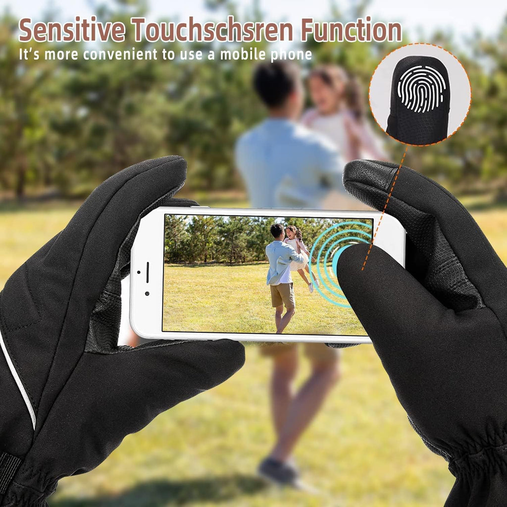 Rechargeable Battery Waterproof Heated Gloves N48574