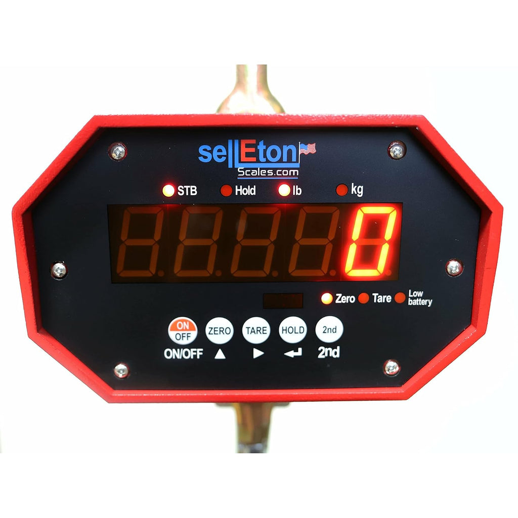 Heavy Duty Industrial Crane Scale, 20,000 lbs x 5 lb Capacity M106151
