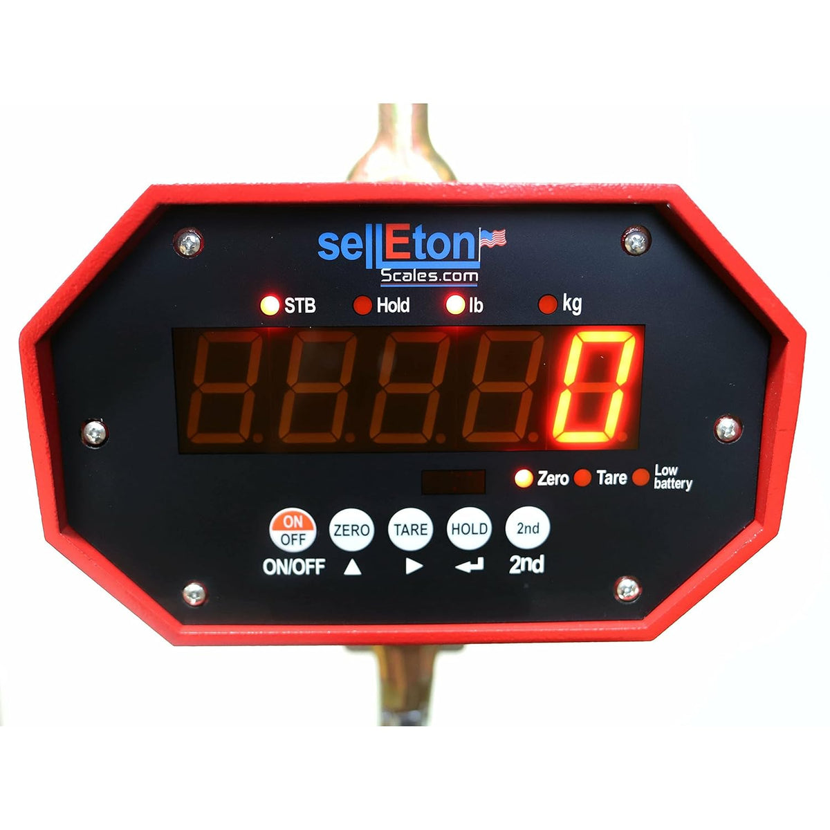 Heavy Duty Industrial Crane Scale, 20,000 lbs x 5 lb Capacity M106151