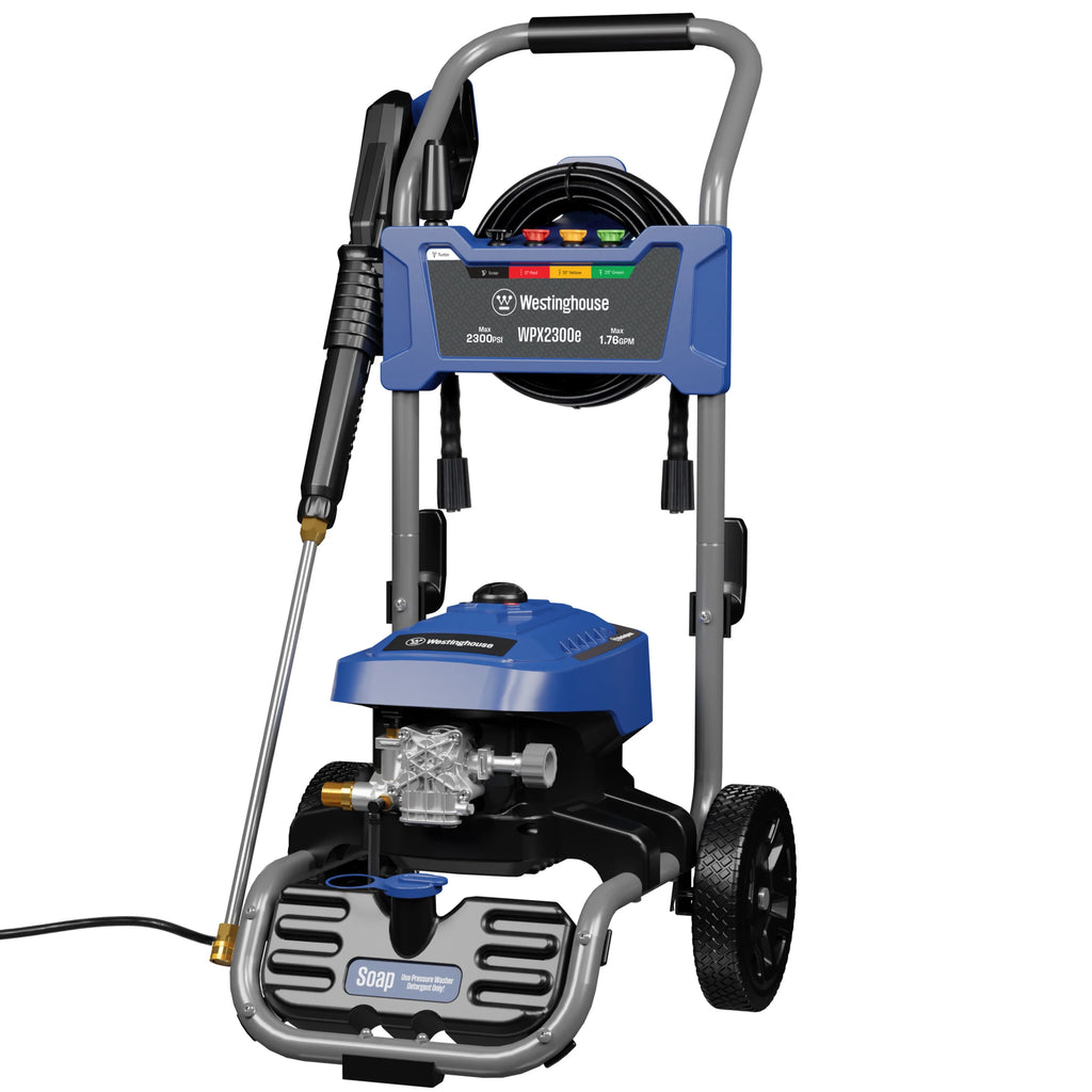 2300-PSI 1.76-GPM Electric Pressure Washer with 5 Nozzles & Soap Tank Q3155