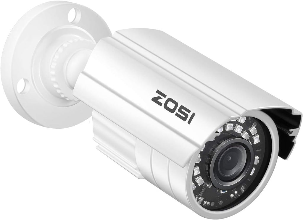 Security Cameras System with Audio, 8CH 5MP Lite CCTV DVR with Hard Drive 1TB, 4pcs 1080P Outdoor Cameras, 120ft Night Vision H4582