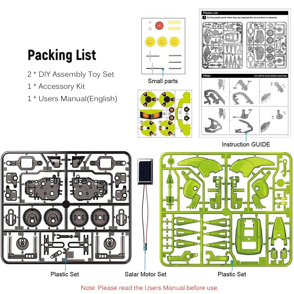 3-in-1 Robot Toy Set with STEM Science Experiment A41264