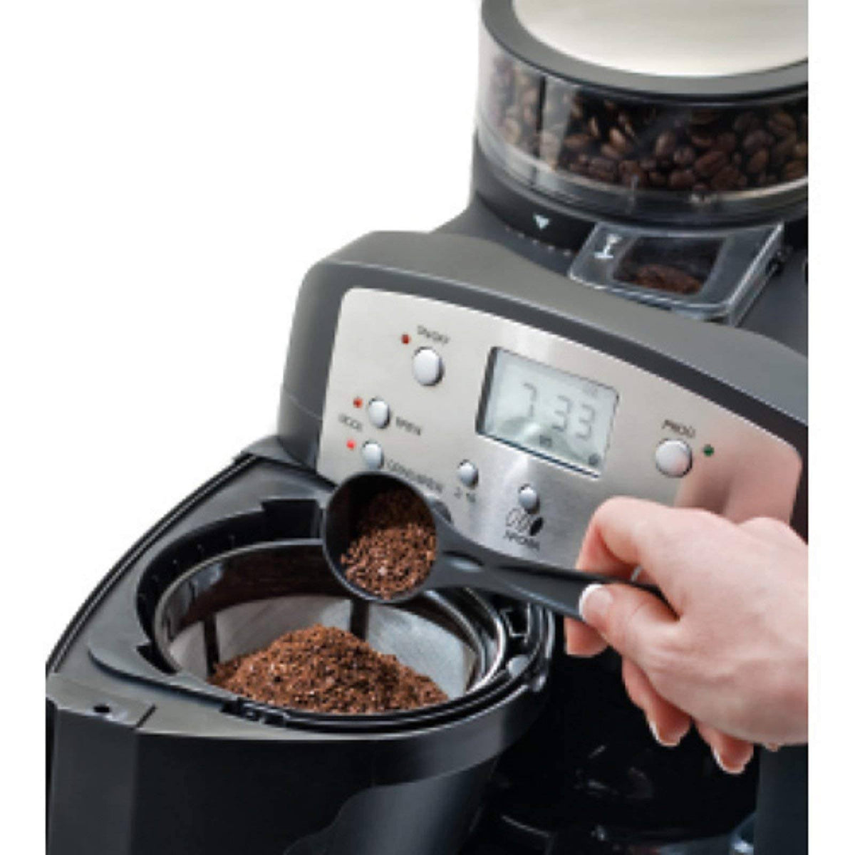 10-Cup Coffee Maker with Burr Grinder H95864