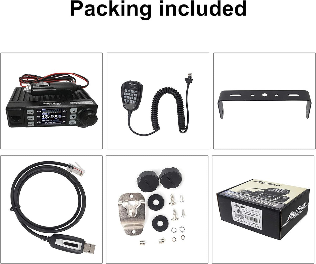 Mini Size Dual Band Transceiver Mobile Radio VHF/UHF Two Way Radio Z126