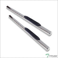 4" Oval Polished Stainless Steel Side Step Nerf Bars Running Boards R8643