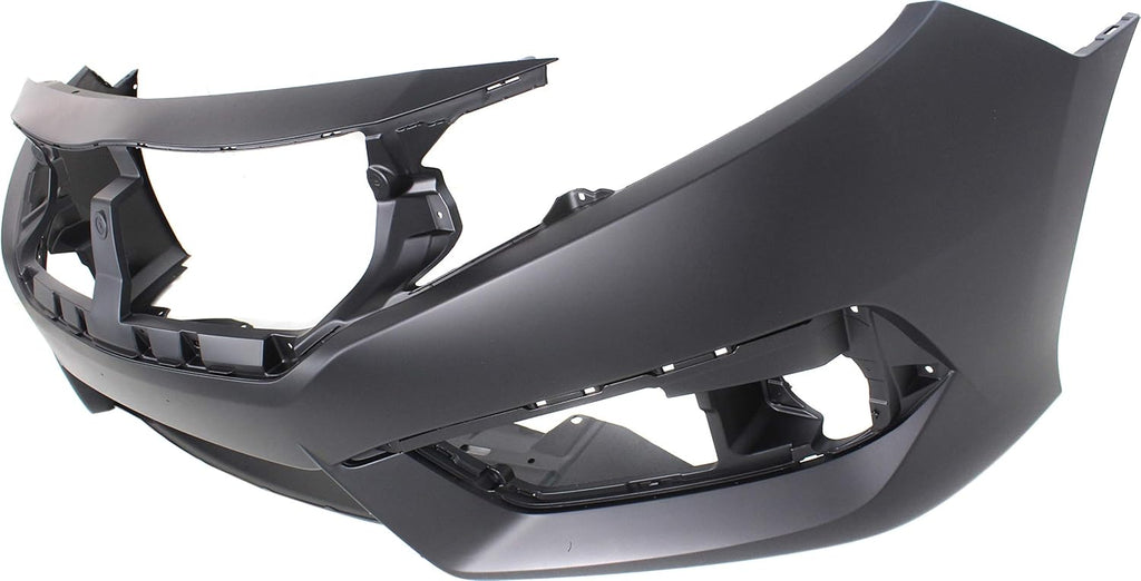 Front Bumper Cover for HONDA CIVIC 2016-2018 Primed Coupe/Sedan G275