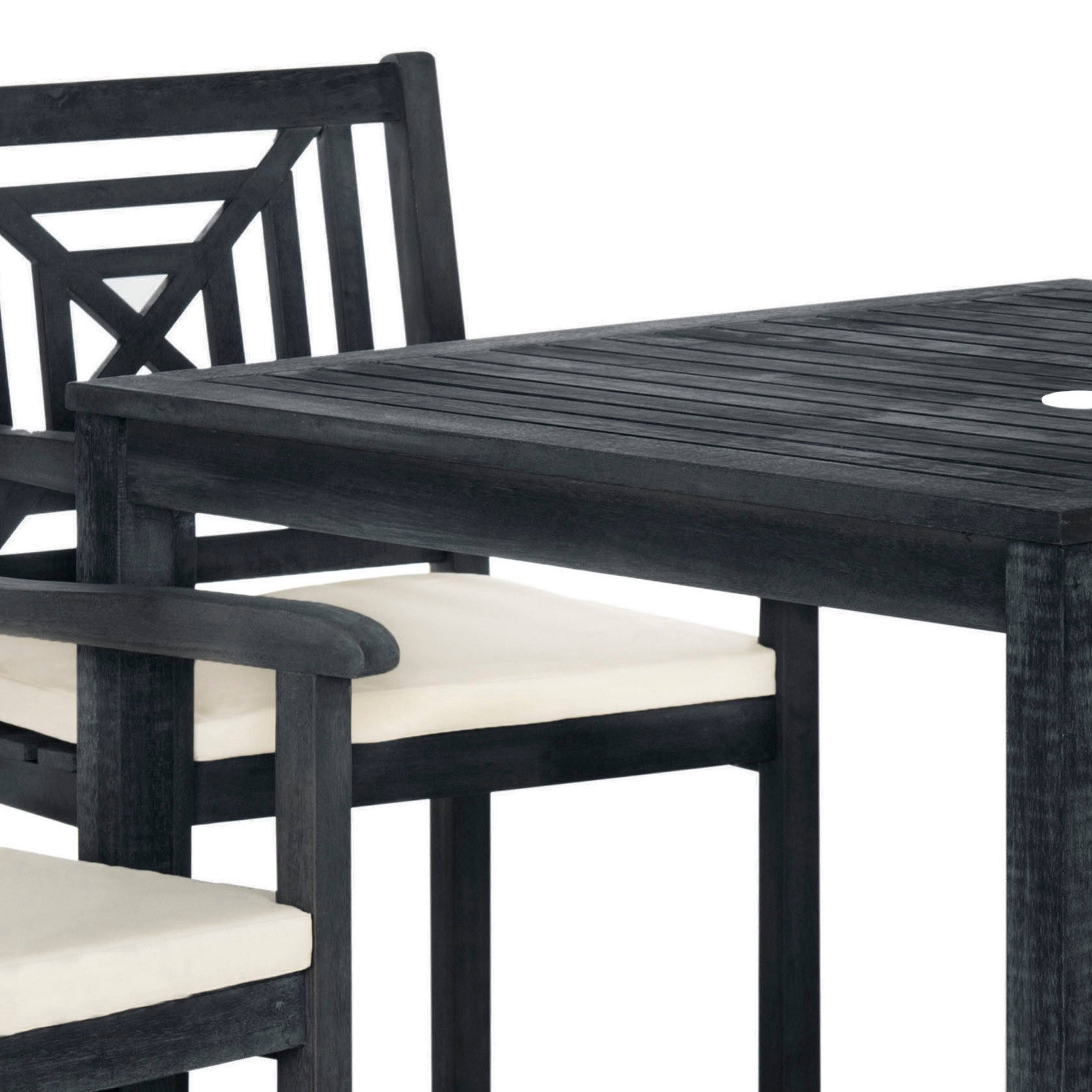 5 Piece Dark Slate Gray Dining Set S52635
