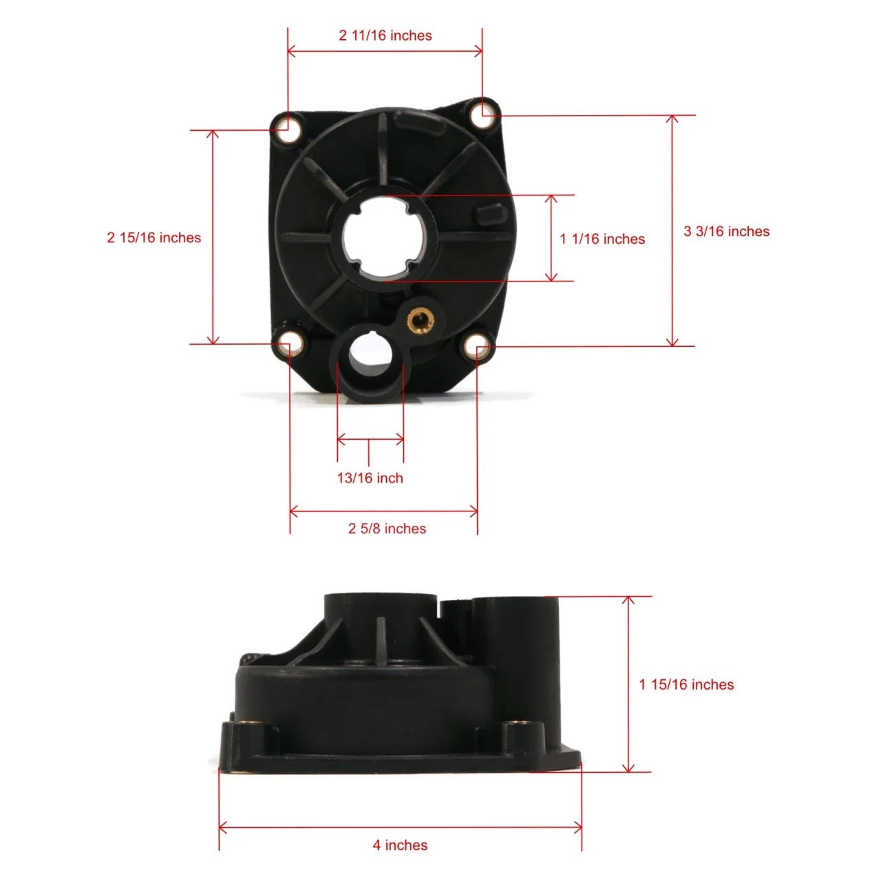 Water Pump Impeller Kit For 60 HP Outboard W5430