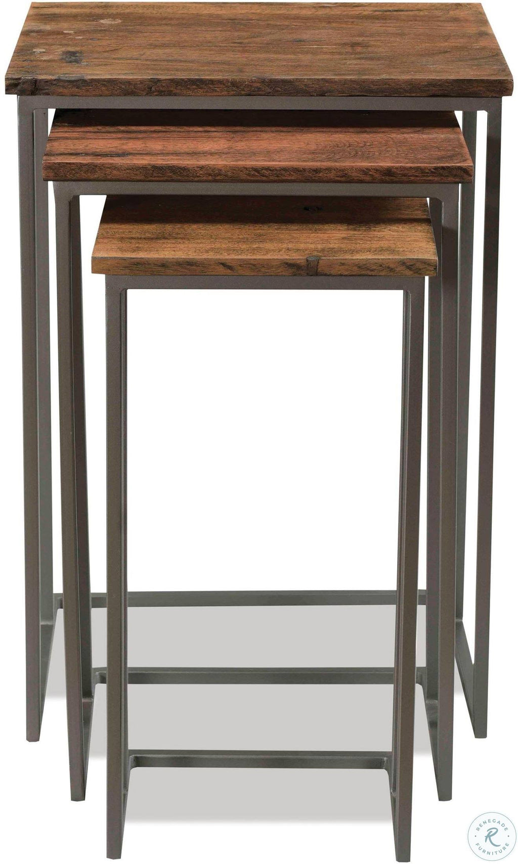 Black 3 Piece Nesting Side Tables J8547