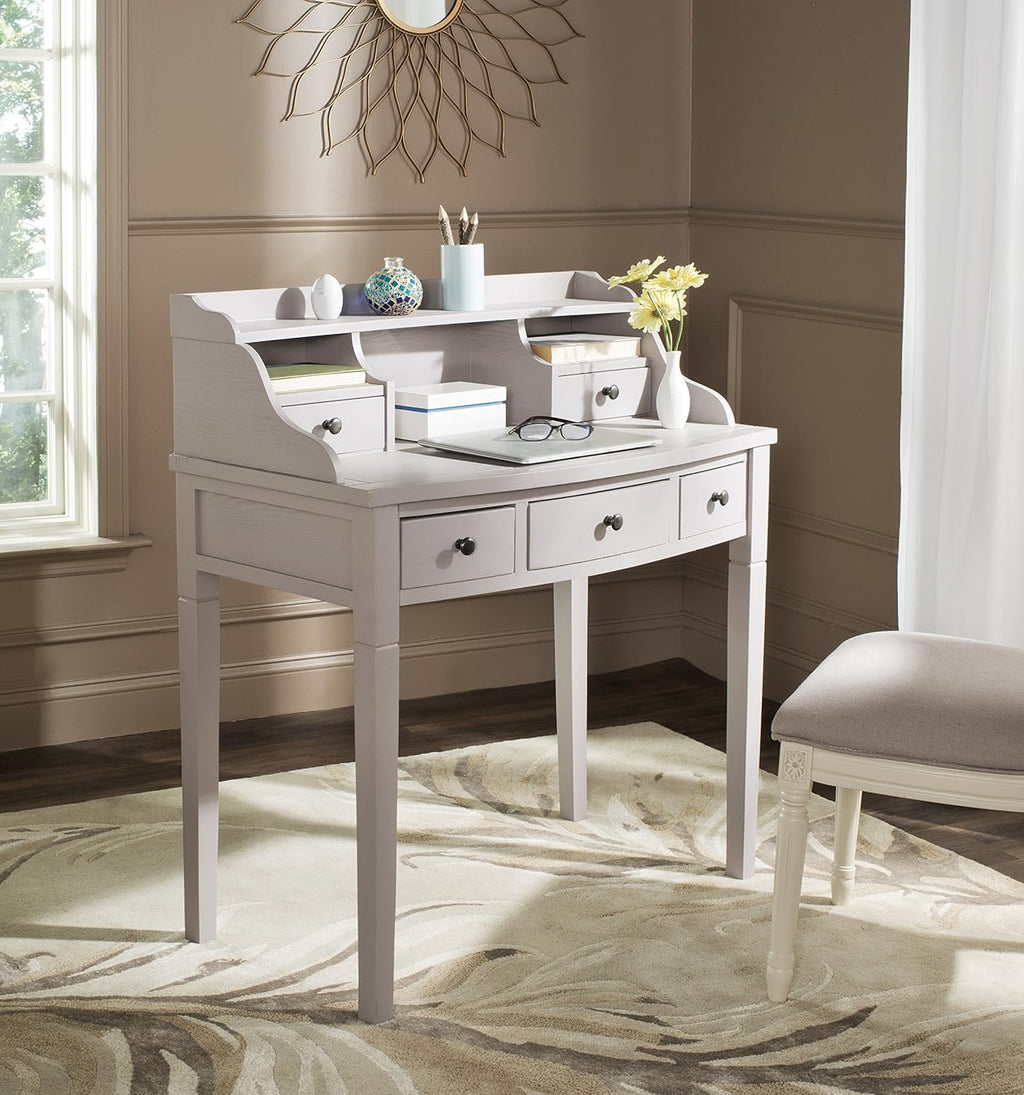 Distressed Black Writing Desk S205771
