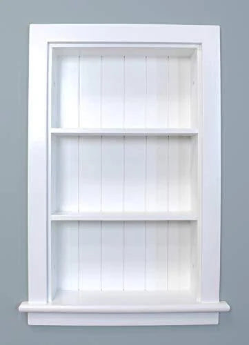 White Recessed Wall Niche P685567