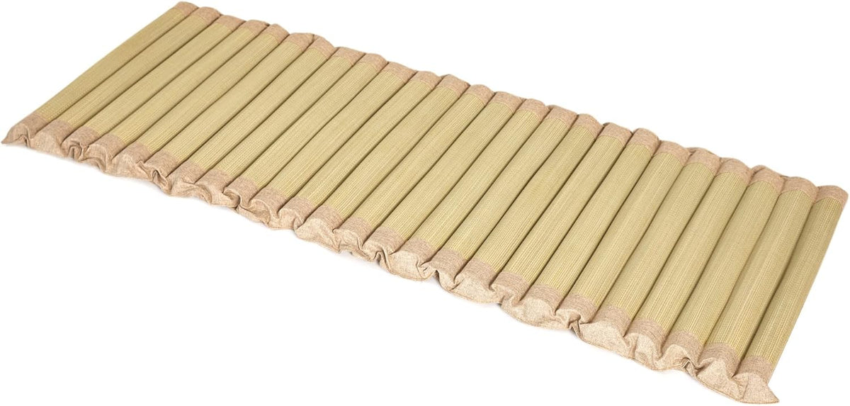 Tatami Mat Rollable Floor Mat Camping Mattresses Rush Grass F632310