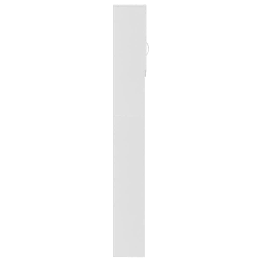 White Chipboard Washing Machine Cabinet W13113