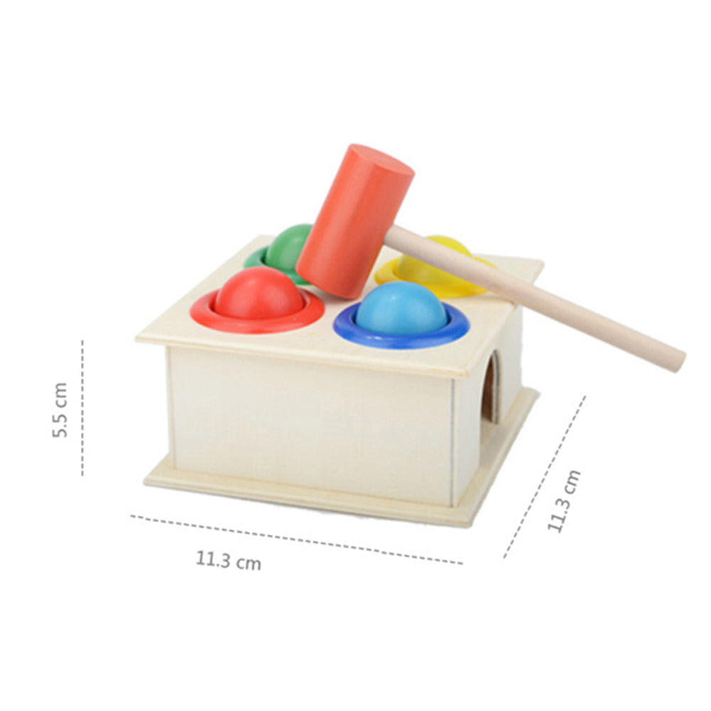Wooden Hammer Balls Early Learning Game A901678