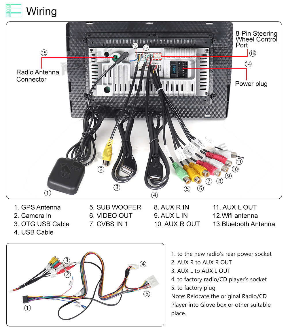 Car Stereo Radio Player with GPS K453040