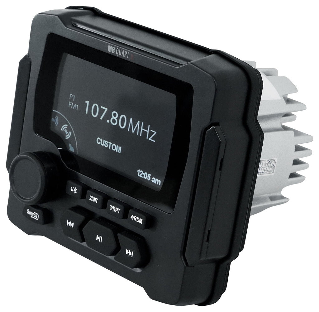 Marine Receiver with Bluetooth and 4 6.5" LED Speakers A51104