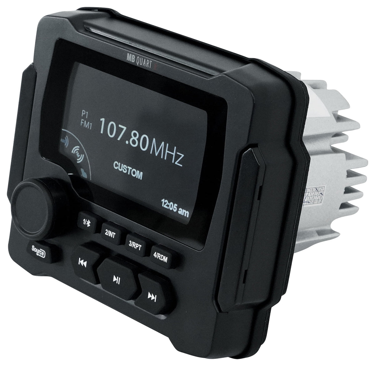 Marine Receiver with Bluetooth and 4 6.5" LED Speakers A51104