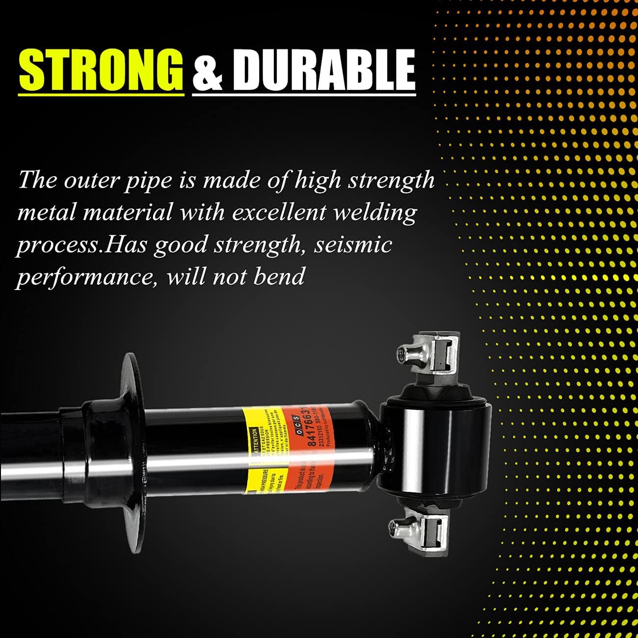 2PCS Front Shock Absorber with Magnetic for Cadillac Escalade Tahoe Suburban Silverado GMC Sierra 1500 Yukon E772984
